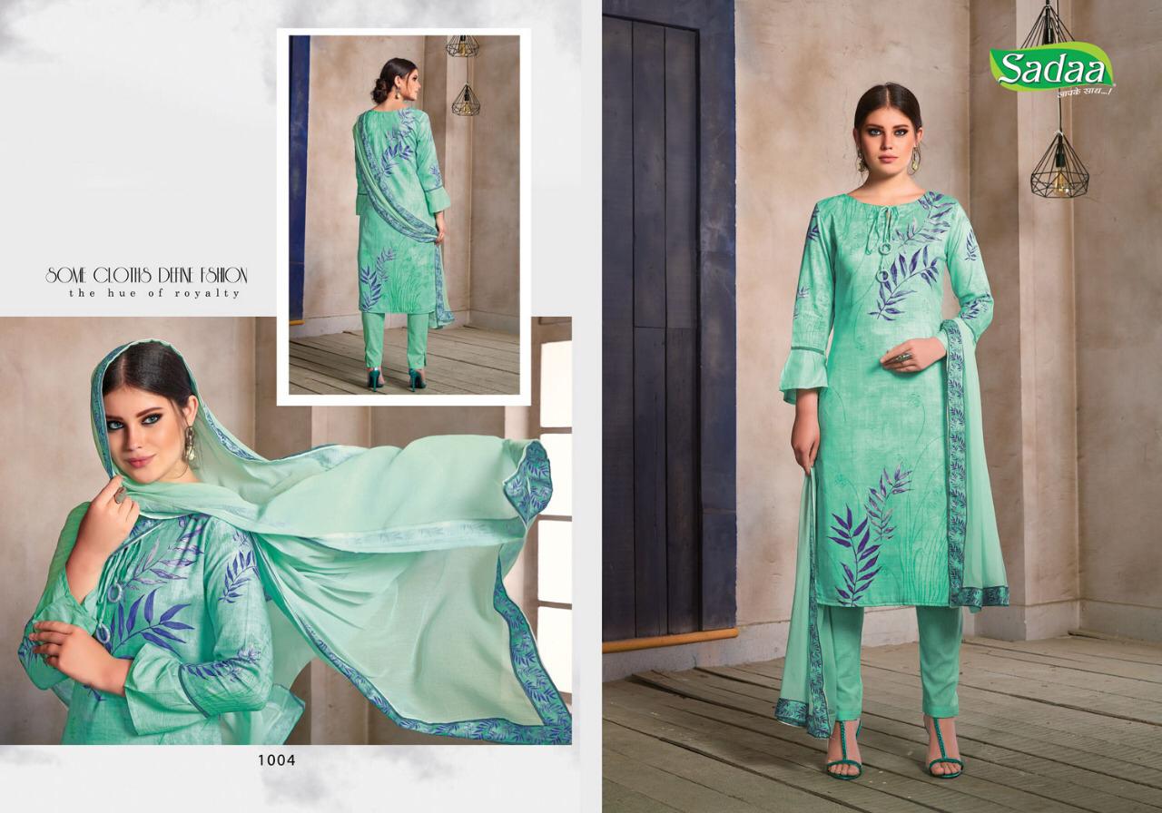 Feta Jaam Vol-2 By Sadaa 1001 To 1010 Series Beautiful Suits Colorful Stylish Fancy Casual Wear & Ethnic Wear Jam Galce Digital Fancy Printed Dresses At Wholesale Price