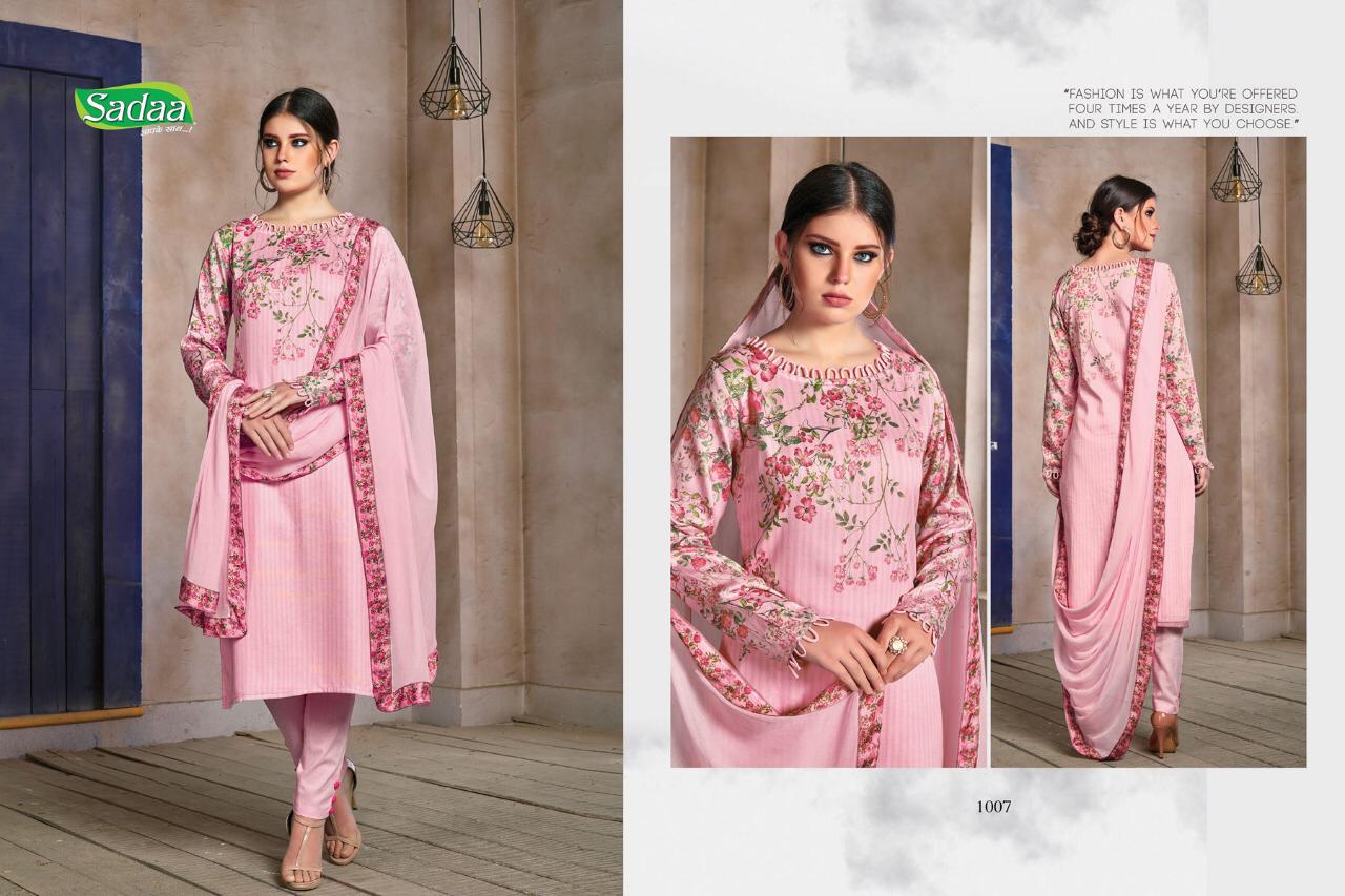 Feta Jaam Vol-2 By Sadaa 1001 To 1010 Series Beautiful Suits Colorful Stylish Fancy Casual Wear & Ethnic Wear Jam Galce Digital Fancy Printed Dresses At Wholesale Price