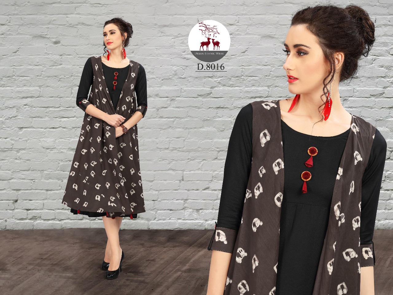 Flaunt Vol-2 By Mrigya 8013 To 8020 Series Beautiful Stylish Fancy Colorful Casual Wear & Ethnic Wear Rayon Printed Kurtis At Wholesale Price