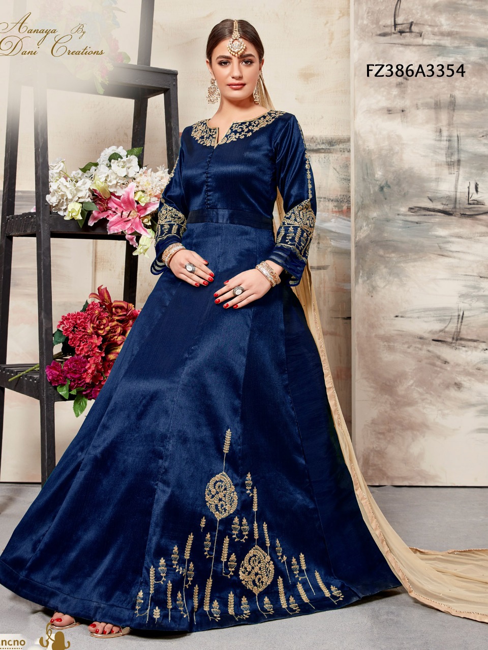 Fz Vol-386 By Fashid Wholesale 3352 To 3355 Series Beautiful Suits Stylish Fancy Colorful Party Wear & Occasional Wear Satin Georgette Embroidered Dresses At Wholesale Price