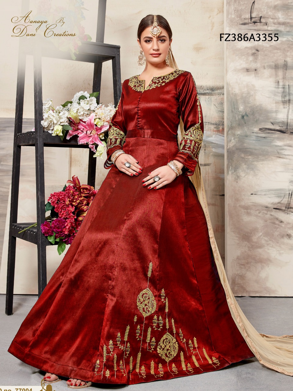 Fz Vol-386 By Fashid Wholesale 3352 To 3355 Series Beautiful Suits Stylish Fancy Colorful Party Wear & Occasional Wear Satin Georgette Embroidered Dresses At Wholesale Price
