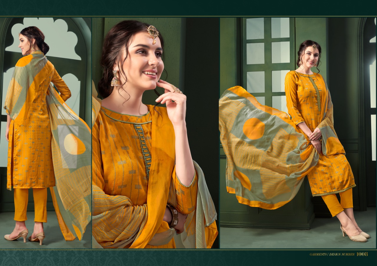 Glamour By Ritu International 1001 To 1010 Series Beautiful Winter Collection Suits Stylish Fancy Colorful Casual Wear & Ethnic Wear Pure Pashmina Dresses At Wholesale Price