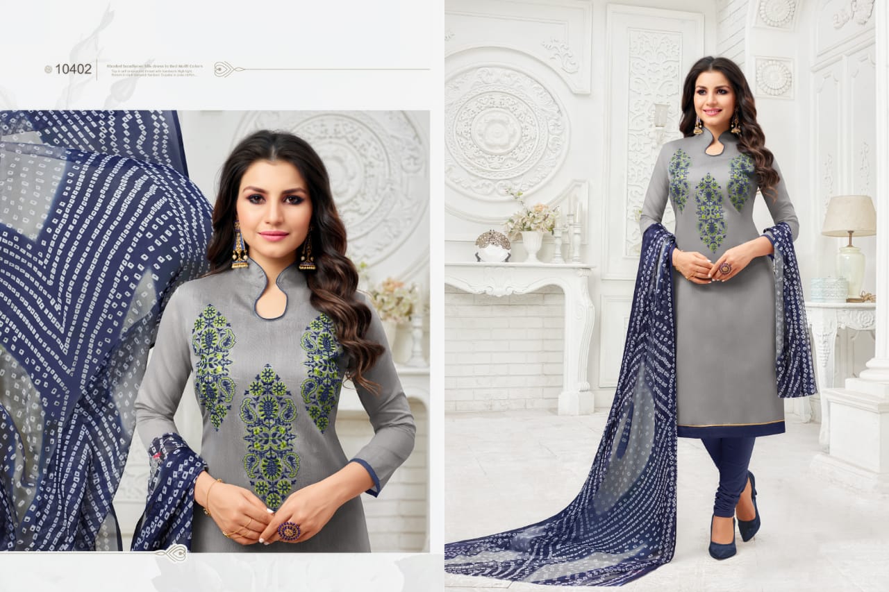 Google It Vol-5 By Rr Fashion 10401 To 10412 Series Designer Suits Colorful Stylish Fancy Beautiful Collection Casual Wear & Ethnic Wear Modal Silk With Embroidery Dresses At Wholesale Price