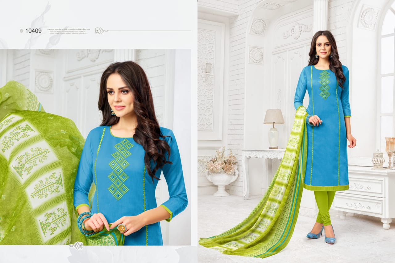 Google It Vol-5 By Rr Fashion 10401 To 10412 Series Designer Suits Colorful Stylish Fancy Beautiful Collection Casual Wear & Ethnic Wear Modal Silk With Embroidery Dresses At Wholesale Price