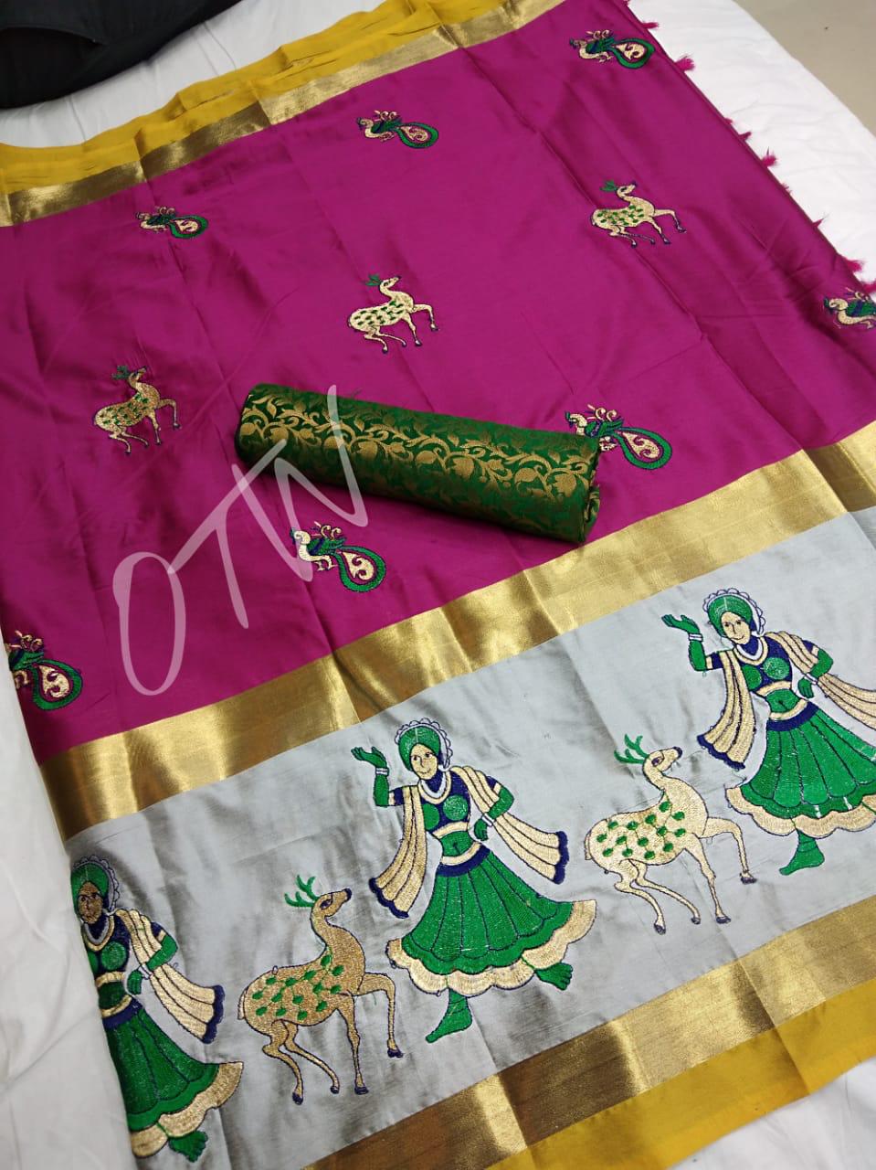 Gudia By Fashid Wholesale 01 To 04 Series O Indian Traditional Wear Collection Beautiful Stylish Fancy Colorful Party Wear & Occasional Wear Cotton Silk Work Sarees At Wholesale Price