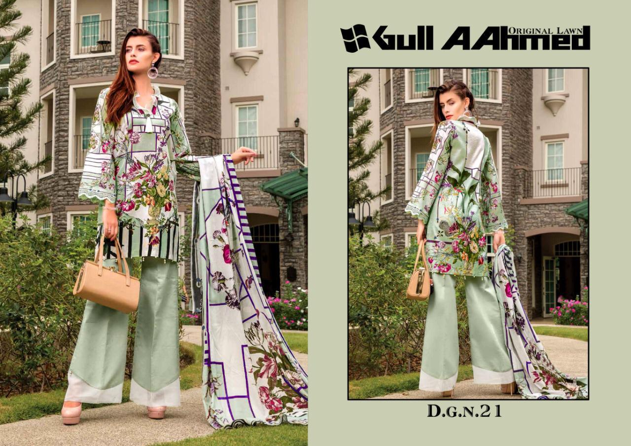 Gul Ahmed Vol-3 By Fashid Wholesale 21 To 30 Series Designer Beautiful Fancy Colorful Stylish Party Wear & Occasional Wear Pure Lawn Printed Dresses At Wholesale Price