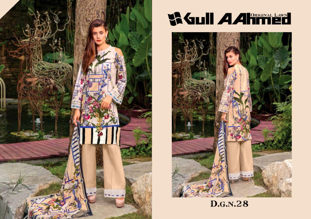 Gul Ahmed Vol-3 By Fashid Wholesale 21 To 30 Series Designer Beautiful Fancy Colorful Stylish Party Wear & Occasional Wear Pure Lawn Printed Dresses At Wholesale Price