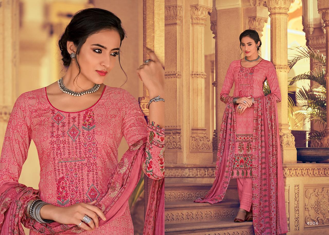 Gulbahar By House Of Lawn 4001 To 4010 Series Beautiful Suits Colorful Stylish Fancy Casual Wear & Ethnic Wear Pure Jam Satin Digital Print With Embroidery Dresses At Wholesale Price