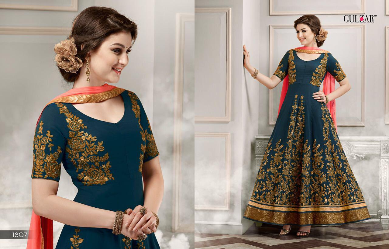 Gulzar 1800 Series Hit Designs By Gulzar Indian Traditional Wear Collection Beautiful Stylish Fancy Colorful Party Wear & Occasional Wear Bhagalpuri Silk At Wholesale Price