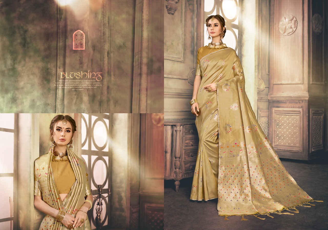 Hamsini Silk By Yadu Nandan Fashion 1001 To 1010 Series Indian Traditional Wear Collection Beautiful Stylish Fancy Colorful Party Wear & Occasional Wear Kanjivaram Art Silk Sarees At Wholesale Price
