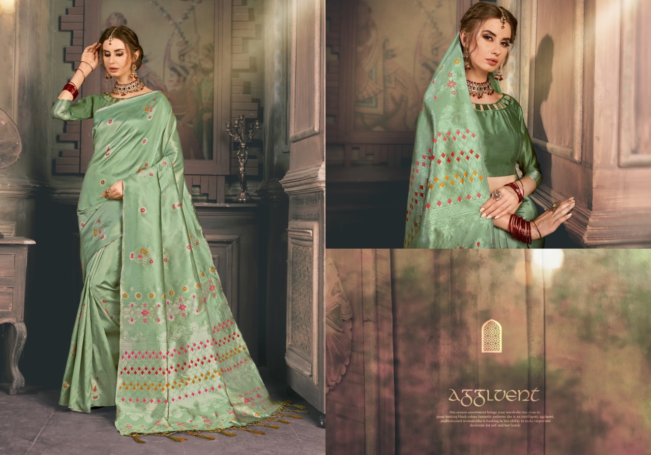 Hamsini Silk By Yadu Nandan Fashion 1001 To 1010 Series Indian Traditional Wear Collection Beautiful Stylish Fancy Colorful Party Wear & Occasional Wear Kanjivaram Art Silk Sarees At Wholesale Price