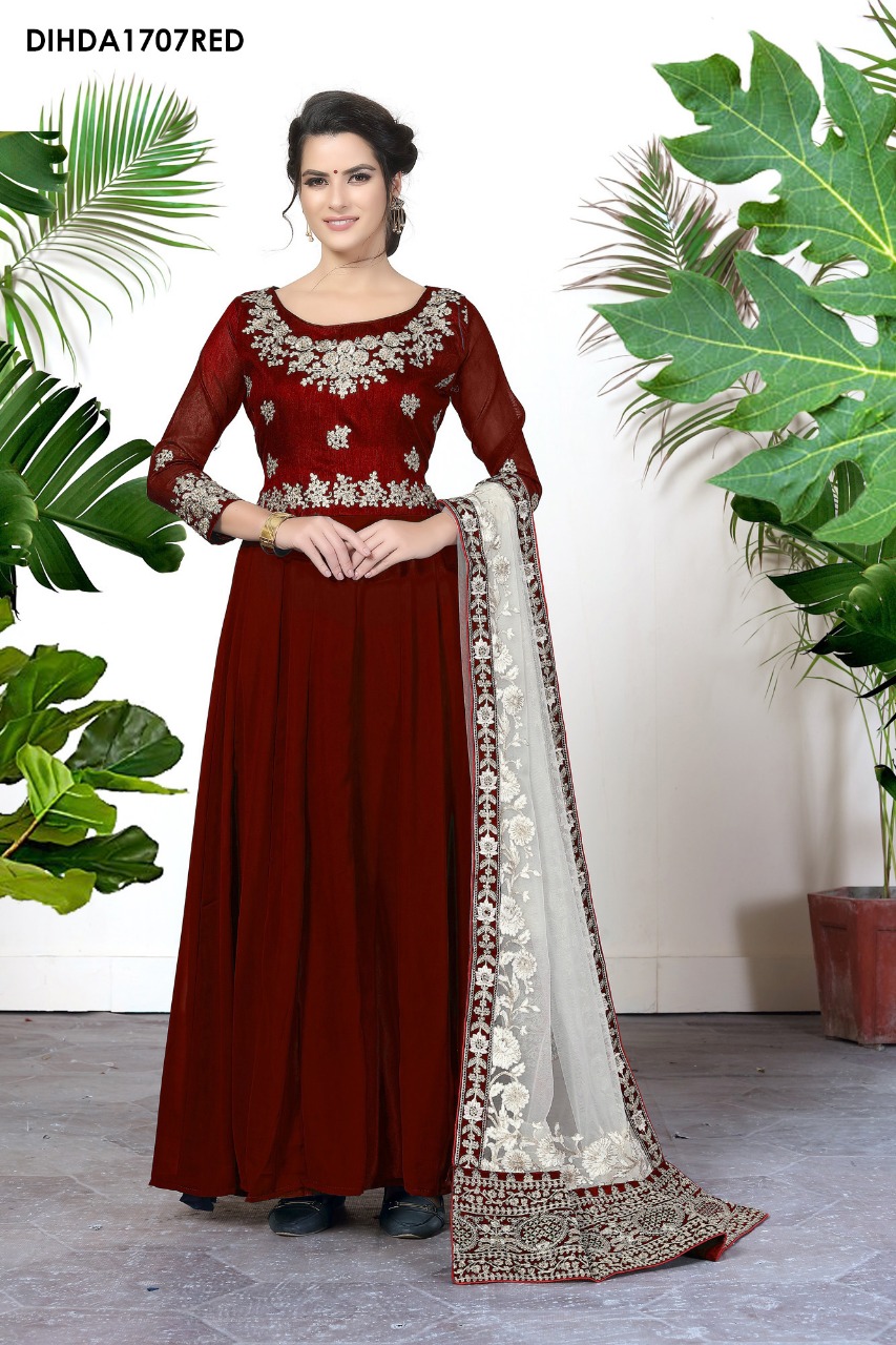 Heavy Dupatta Salwar Suit By Fashid Wholesale Designer Festive Suits Collection Beautiful Stylish Fancy Colorful Party Wear & Occasional Wear Georgette Embroidery Dresses At Wholesale Price