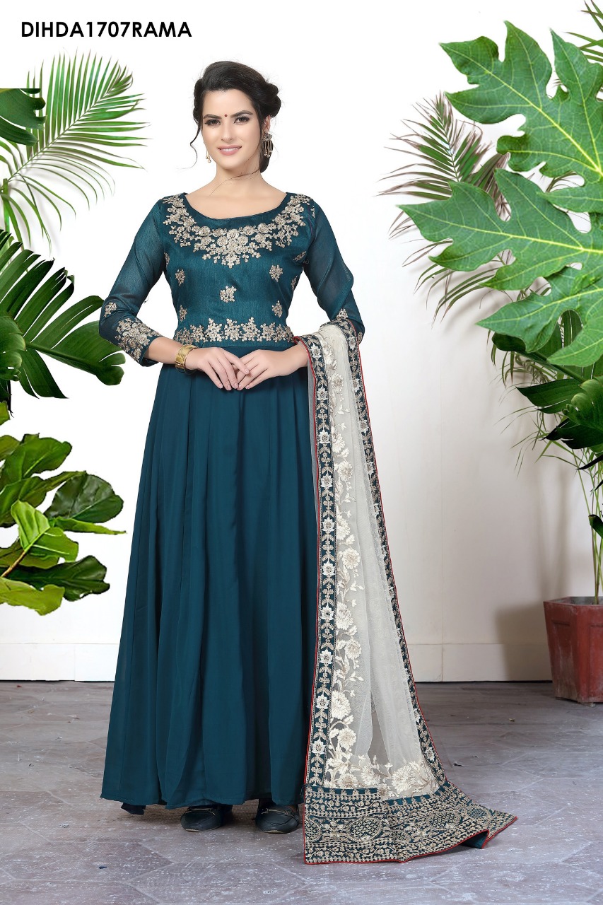 Heavy Dupatta Salwar Suit By Fashid Wholesale Designer Festive Suits Collection Beautiful Stylish Fancy Colorful Party Wear & Occasional Wear Georgette Embroidery Dresses At Wholesale Price