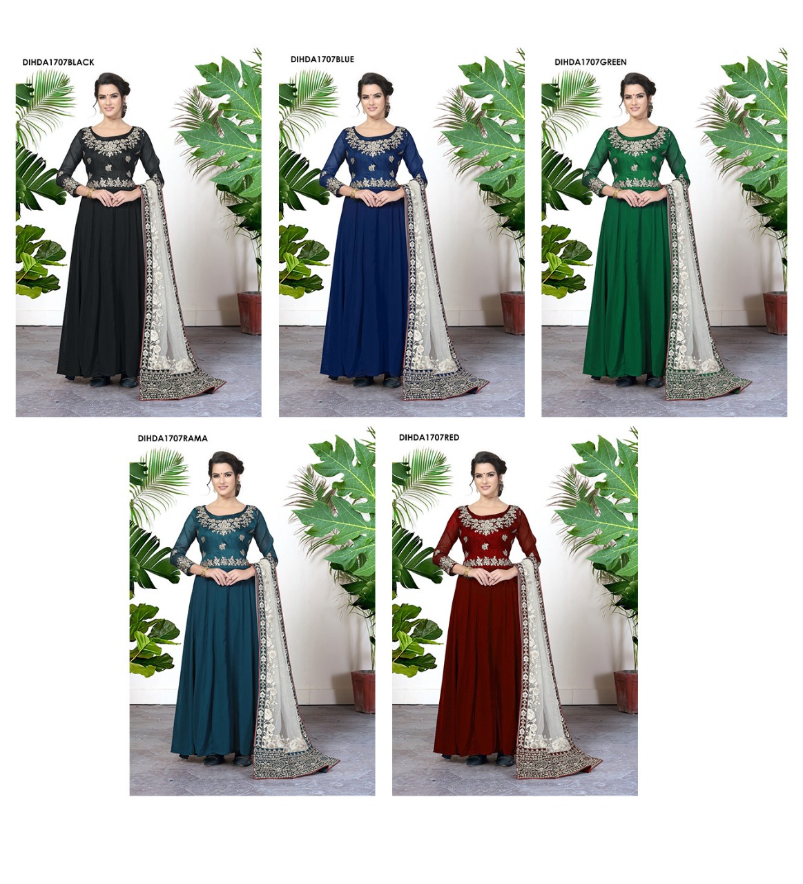 Heavy Dupatta Salwar Suit By Fashid Wholesale Designer Festive Suits Collection Beautiful Stylish Fancy Colorful Party Wear & Occasional Wear Georgette Embroidery Dresses At Wholesale Price