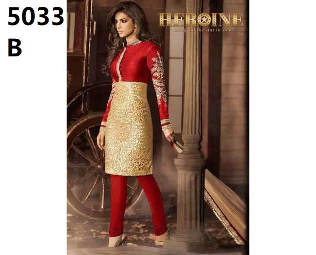 Heroine 5033 Colours By Jinaam Dresses Beautiful Stylish Designer Printed And Embroidered Party Wear Occasional Wear Bhagalpuri Silk/net Dresses At Wholesale Price
