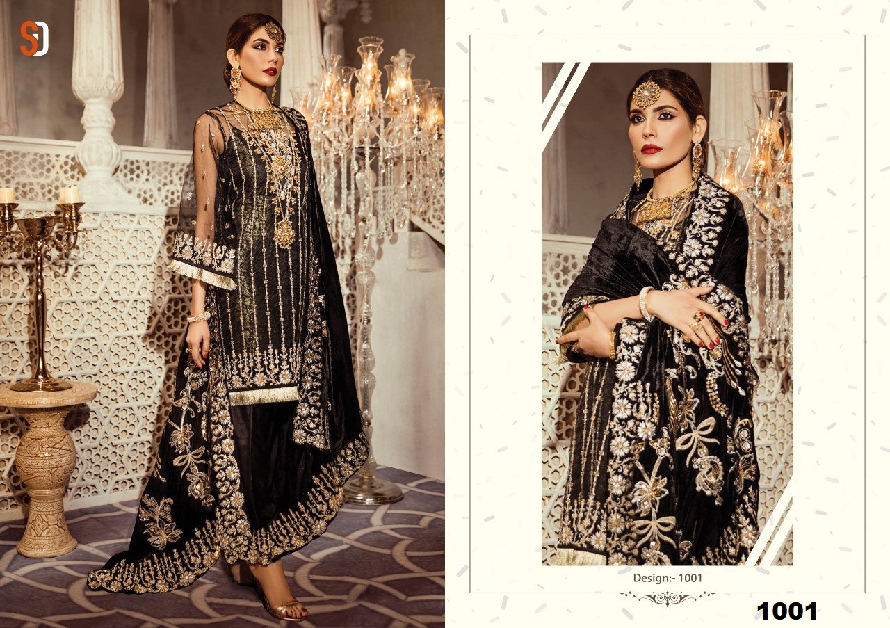 Honey Waqar Hit Collection By Shraddha Designer Pakistani Traditional Wear Collection Beautiful Stylish Fancy Colorful Party Wear & Occasional Wear Georgette/ner/organza Embroidered Dress At Wholesale Price