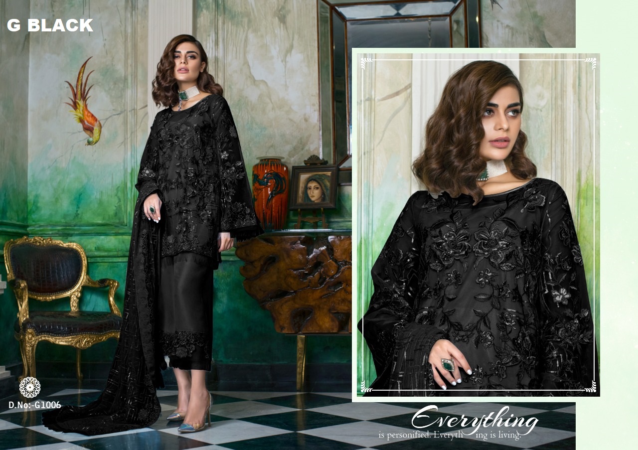 Honey Waqar Hit Collection By Shraddha Designer Pakistani Traditional Wear Collection Beautiful Stylish Fancy Colorful Party Wear & Occasional Wear Georgette/ner/organza Embroidered Dress At Wholesale Price