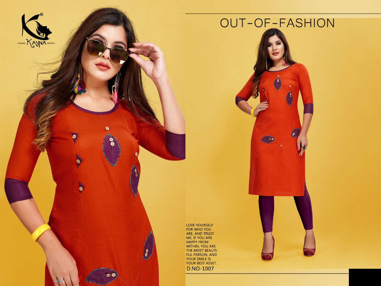 Hul Chul By Kayna 1001 To 1010 Series Beautiful Stylish Fancy Colorful Casual Wear & Ethnic Wear & Ready To Wear Heavy Cotton Printed Kurtis At Wholesale Price