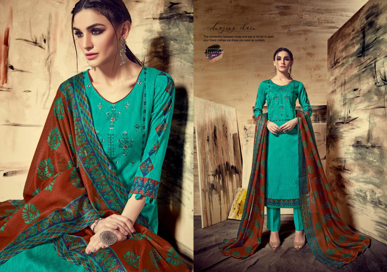 Inayat Vol-9 By Ankit Textile 901 To 908 Series Indian Traditional Wear Collection Beautiful Stylish Fancy Colorful Party Wear & Wear Jam Cotton Satin Digital Print Dress At Wholesale Price