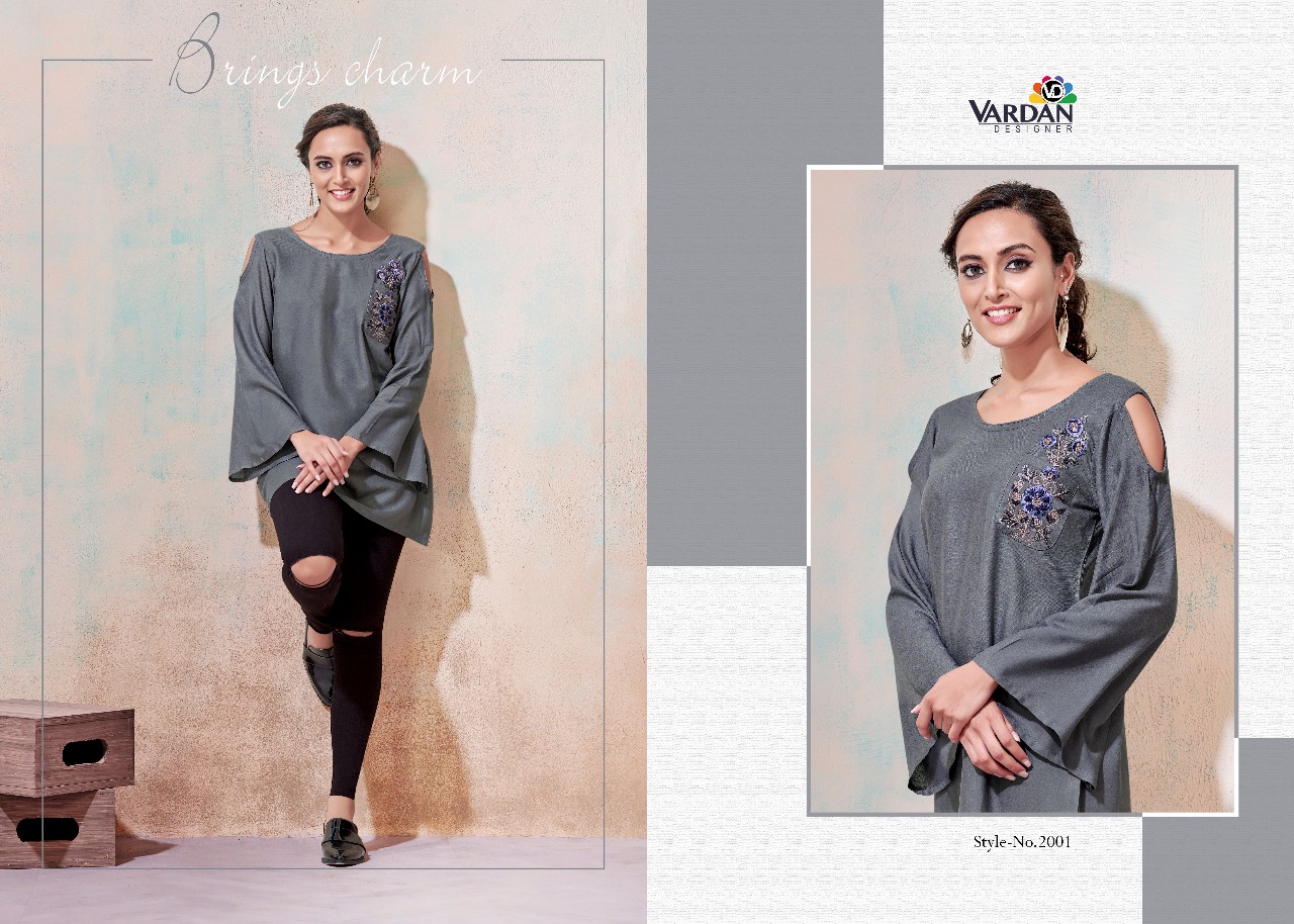 Ira Vol-1 By Vardan Designer 2001 To 2011 Series Beautiful Colorful Stylish Fancy Casual Wear & Ethnic Wear & Ready To Wear Heavy Rayon Tops At Wholesale Price