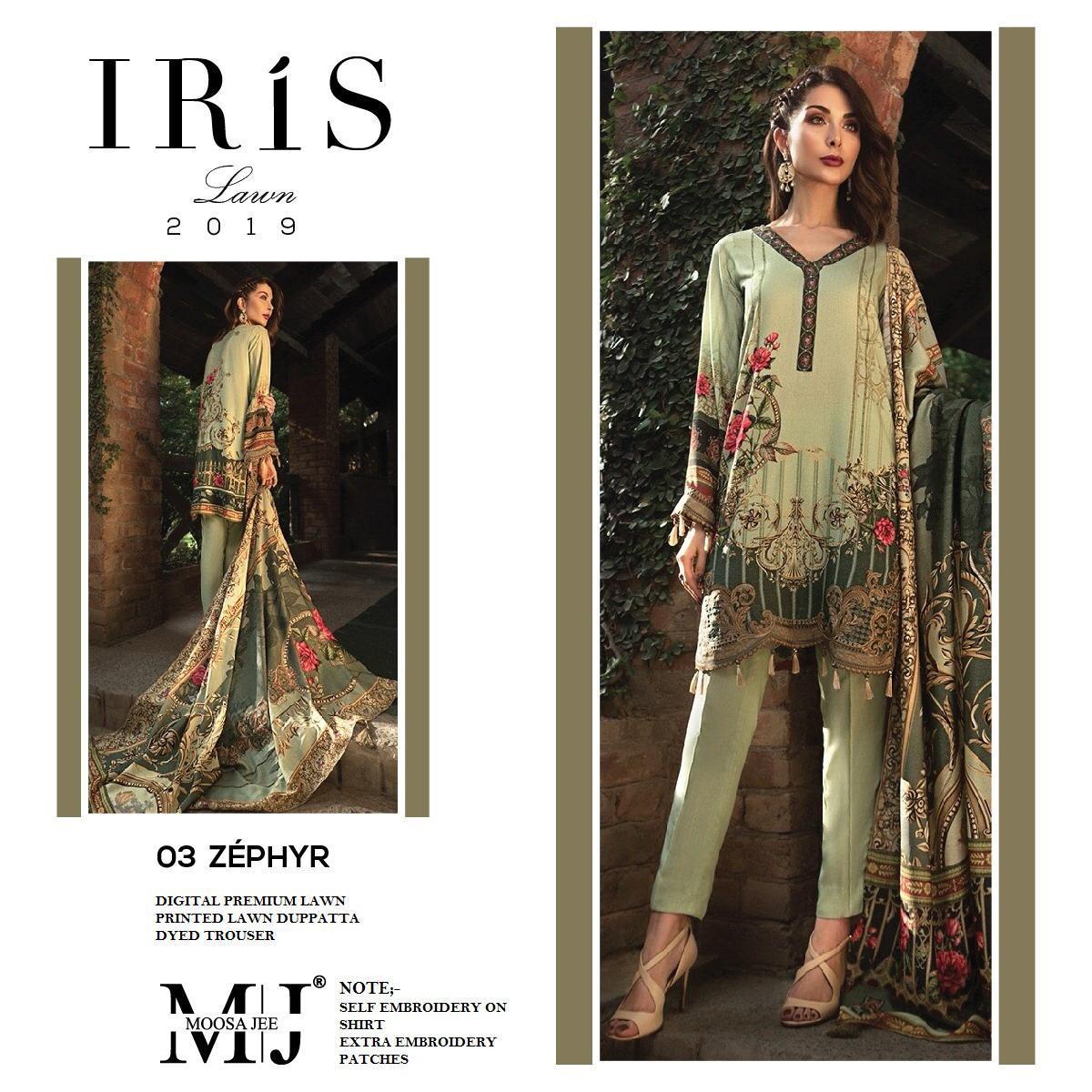 Iris By Baroque 01 To 08 Series Beautiful Pakistani Suits Stylish Fancy Colorful Party Wear & Ethnic Wear Collection Lawn Embroidered Dresses At Wholesale Price