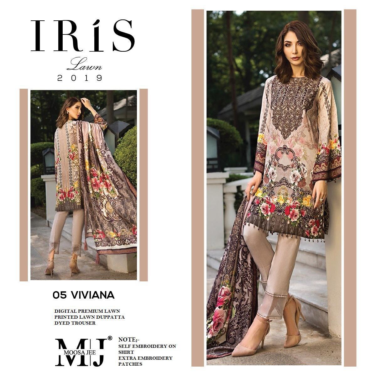 Iris By Baroque 01 To 08 Series Beautiful Pakistani Suits Stylish Fancy Colorful Party Wear & Ethnic Wear Collection Lawn Embroidered Dresses At Wholesale Price