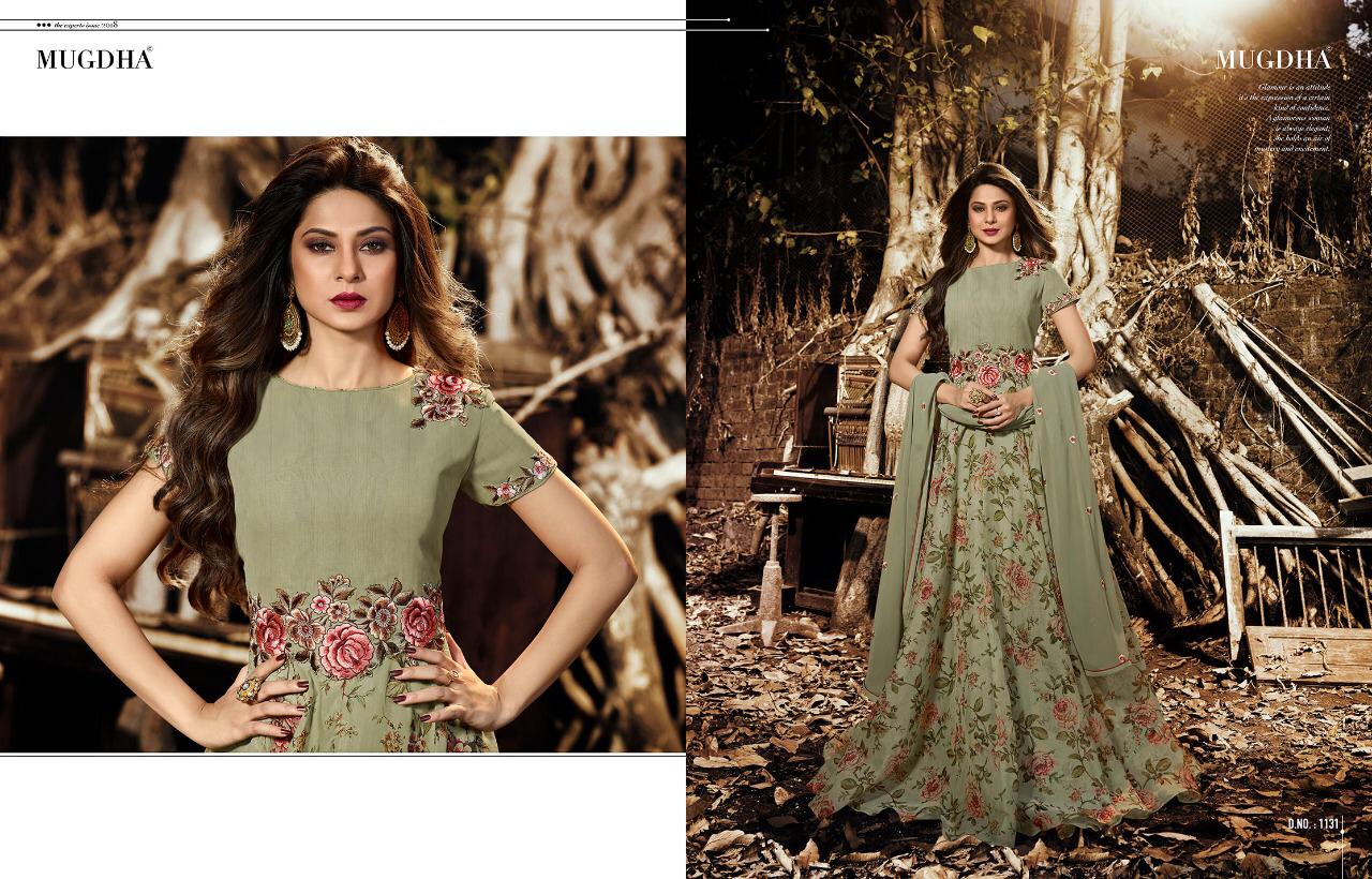 Jennifer Vol-3 Nx By Mugdha Designer Beautiful Stylish Fancy Colorful Collection Party Wear & Occasional Wear Satin Silk/ Slub Embroidered Dresses At Wholesale Price
