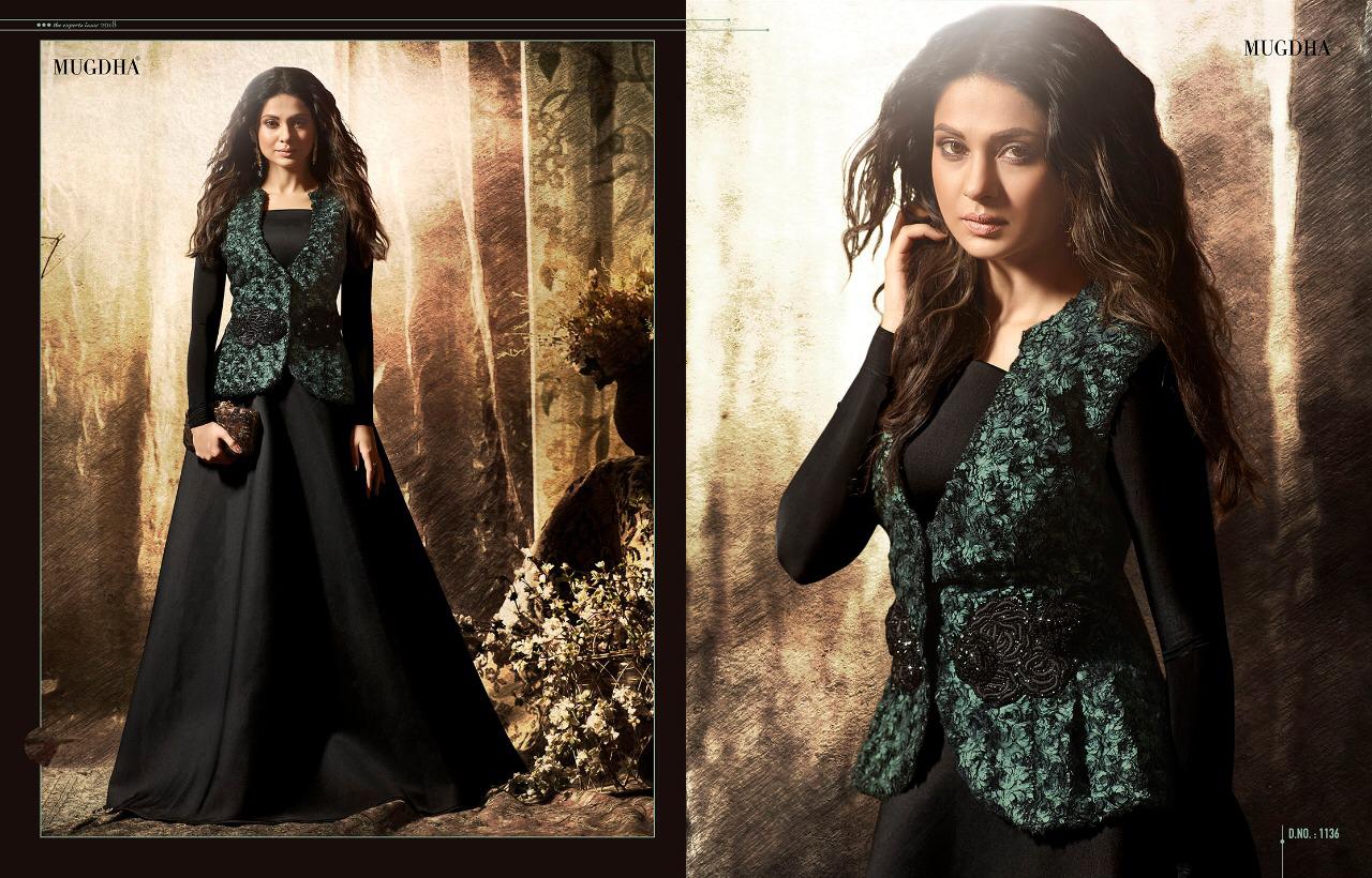 Jennifer Vol-3 Nx By Mugdha Designer Beautiful Stylish Fancy Colorful Collection Party Wear & Occasional Wear Satin Silk/ Slub Embroidered Dresses At Wholesale Price