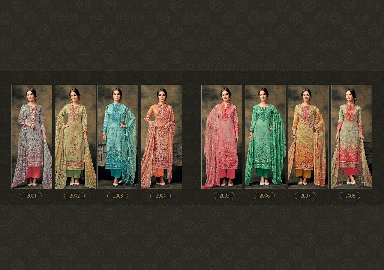 Jessica By Karva Designer Studio 2001 To 2008 Series Beautiful Stylish Fancy Colorful Casual Wear & Ethnic Wear Collection Jam Silk Printed Dresses At Wholesale Price