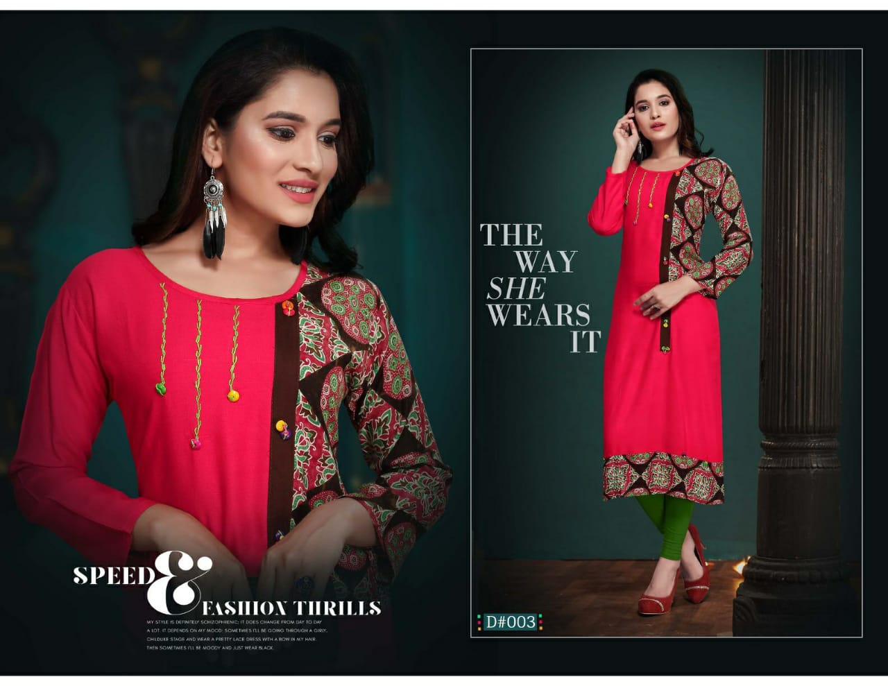 Jolly By Trendy 001 To 010 Series Beautiful Stylish Colorful Fancy Party Wear & Ethnic Wear & Ready To Wear Heavy Rayon Printed Kurtis At Wholesale Price
