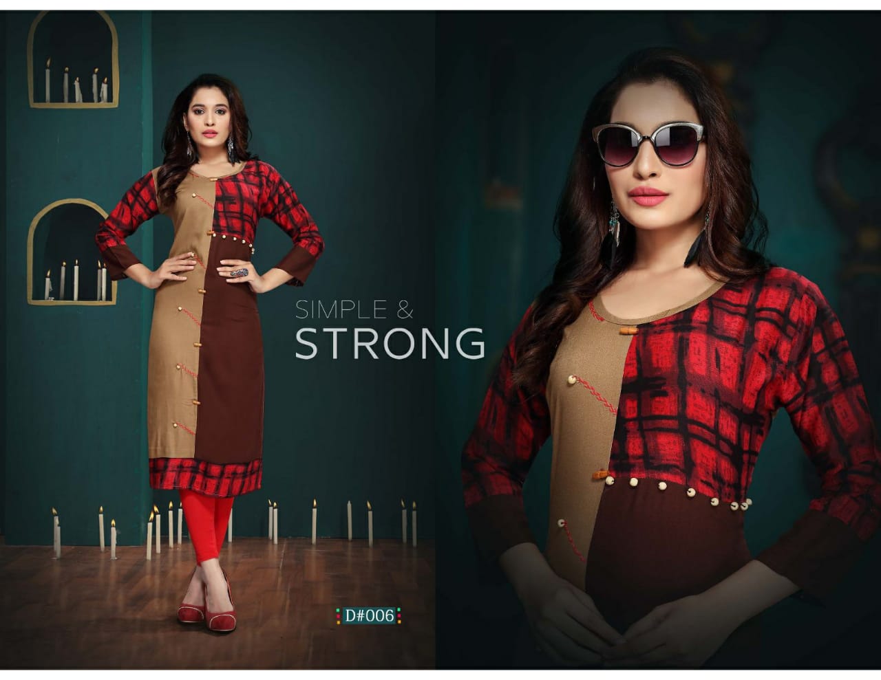 Jolly By Trendy 001 To 010 Series Beautiful Stylish Colorful Fancy Party Wear & Ethnic Wear & Ready To Wear Heavy Rayon Printed Kurtis At Wholesale Price