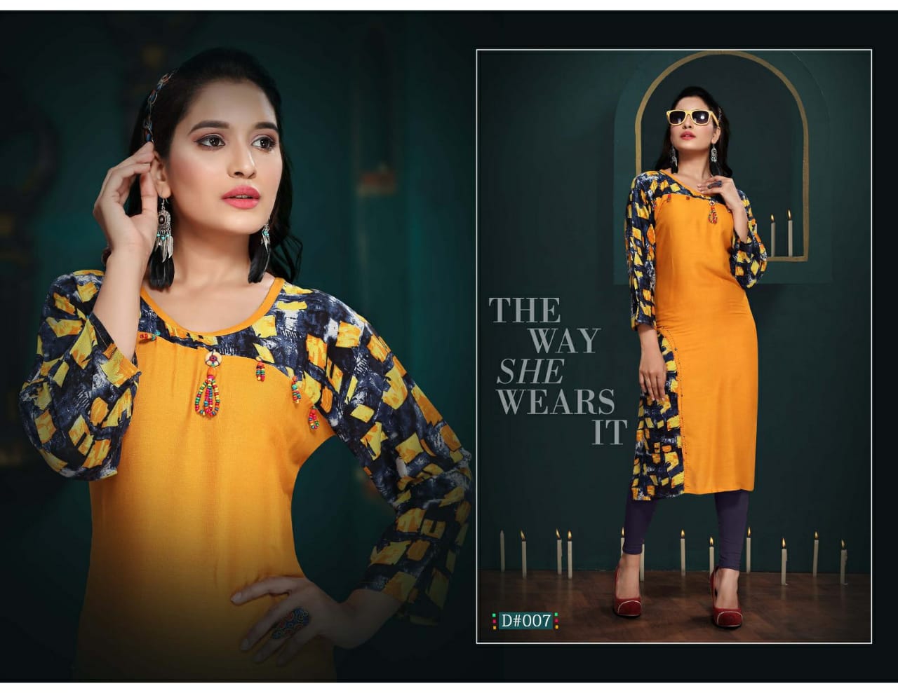 Jolly By Trendy 001 To 010 Series Beautiful Stylish Colorful Fancy Party Wear & Ethnic Wear & Ready To Wear Heavy Rayon Printed Kurtis At Wholesale Price