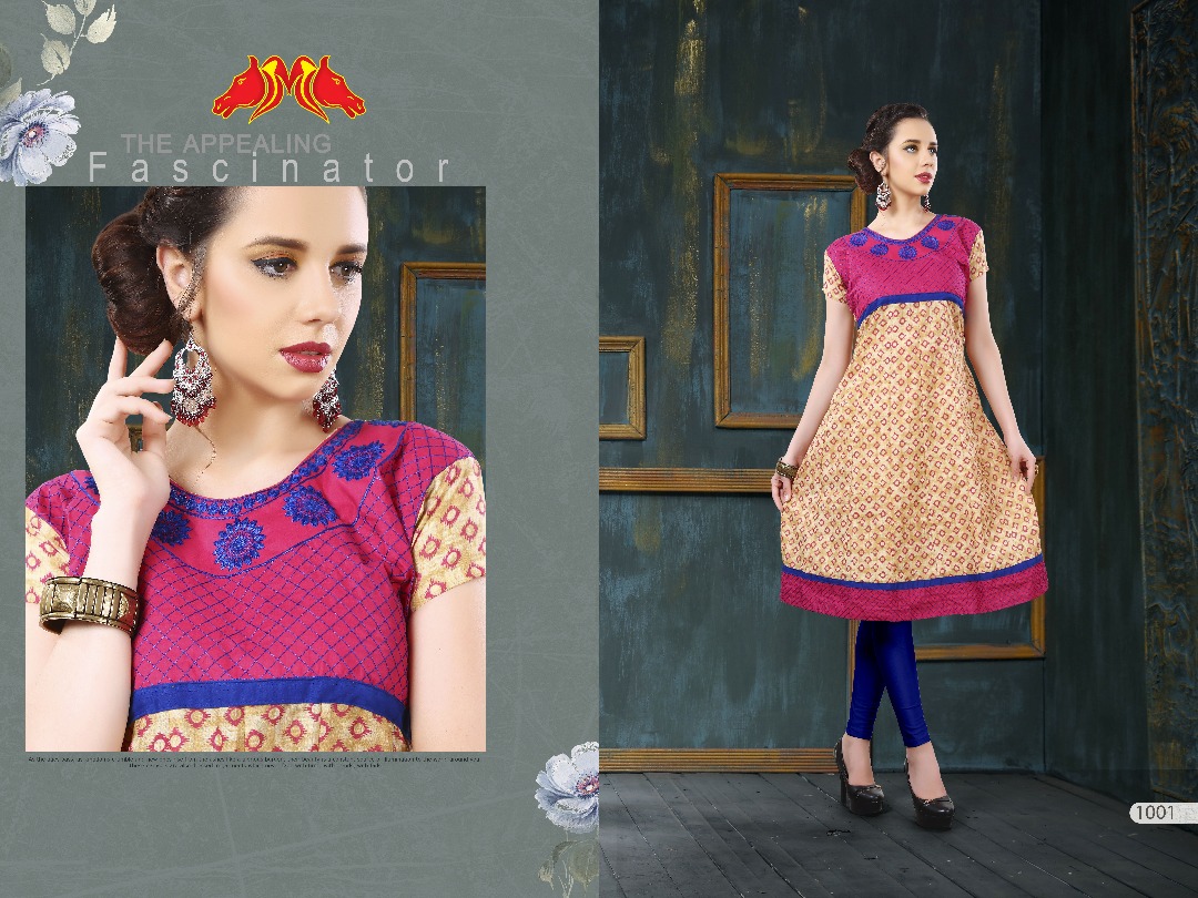 Judwa By Moh Trendz 1001 To 1012 Series Stylish Colorful Fancy Beautiful Casual Wear & Ethnic Wear & Ready To Wear Cotton Slub Kurtis At Wholesale Price