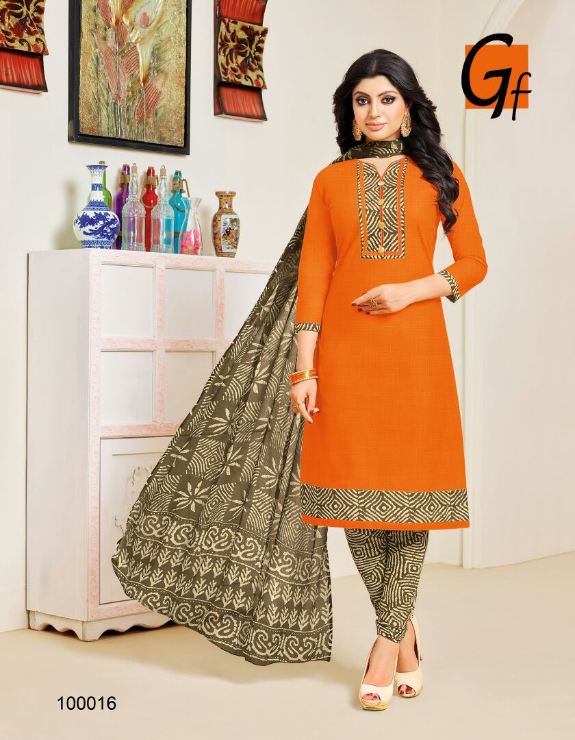 Kalyanam By Ganesh Fashion 100008 To 100021 Series Beautiful Stylish Fancy Colorful Casual Wear & Ethnic Wear Cotton Slub Dresses At Wholesale Price