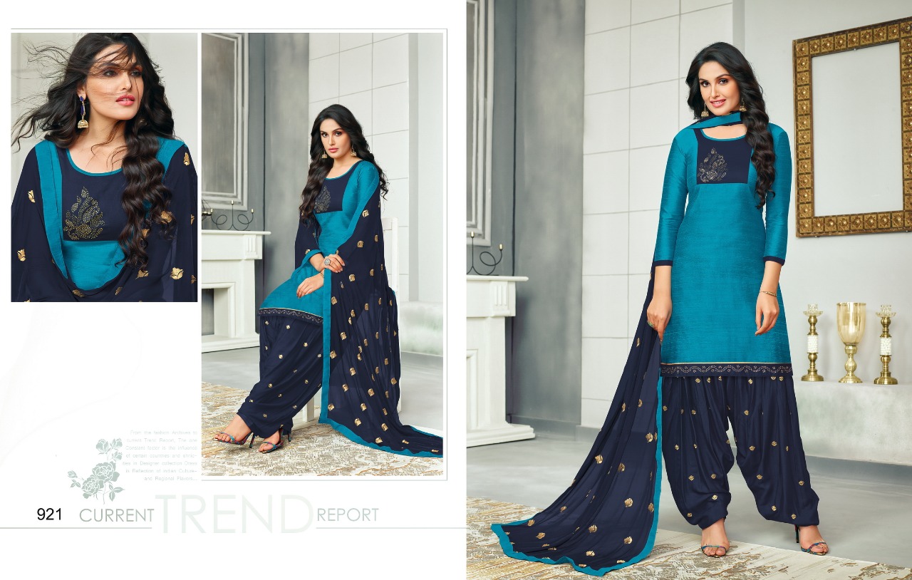 Kangnaa By Kayce Trendz 918 To 929 Series Suits Beautiful Stylish Fancy Colorful Casual Wear & Ethnic Wear Pure Long Slub Embroidered Dresses At Wholesale Price