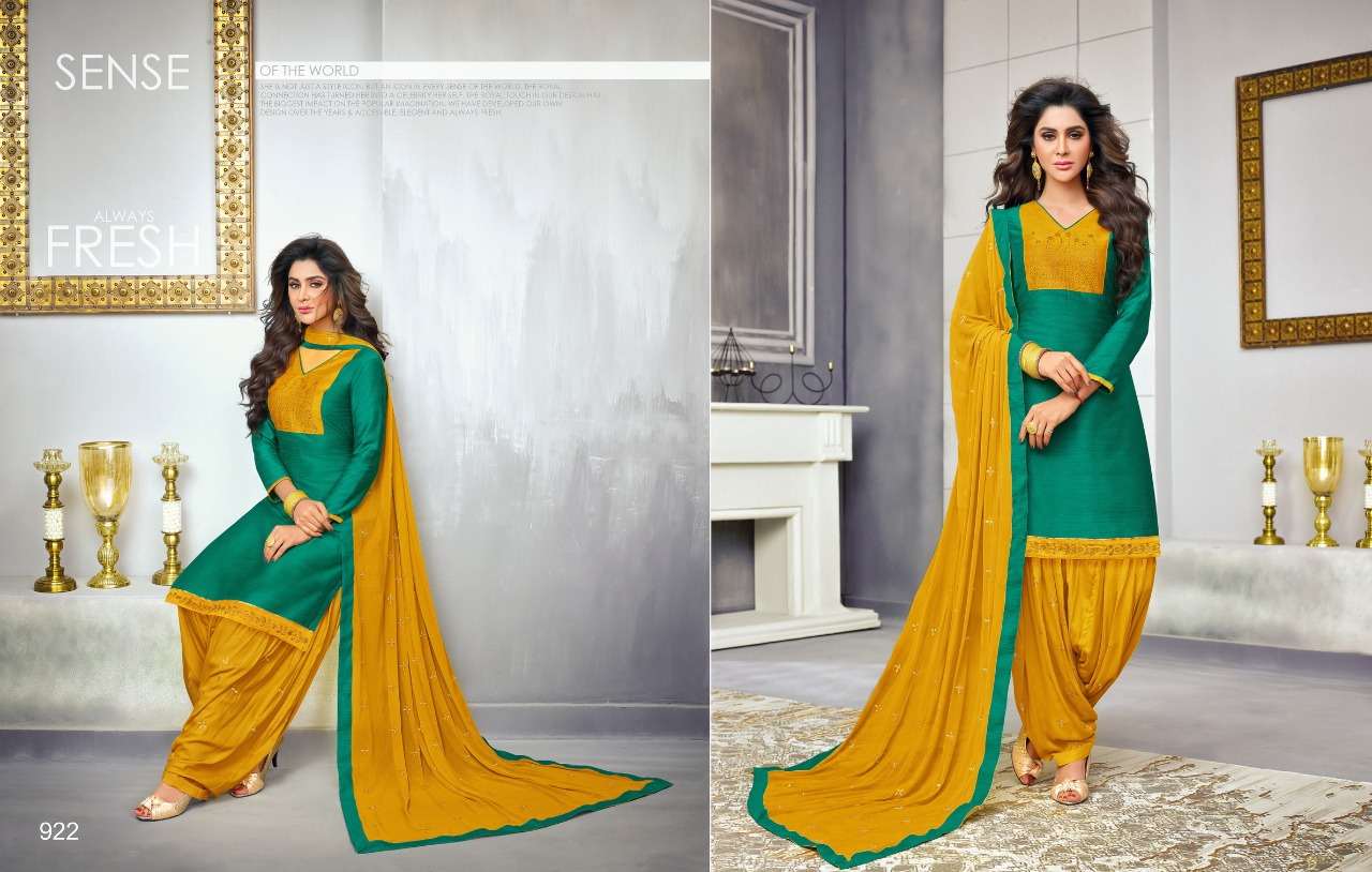 Kangnaa By Kayce Trendz 918 To 929 Series Suits Beautiful Stylish Fancy Colorful Casual Wear & Ethnic Wear Pure Long Slub Embroidered Dresses At Wholesale Price