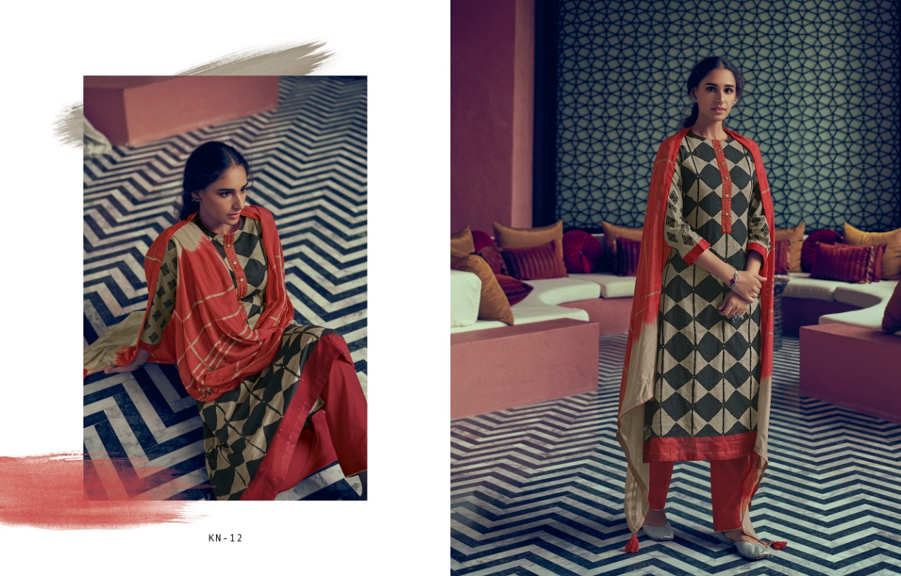 Kanisha By Varsha Fashion 11 To 16 Series Beautiful Suits Stylish Fancy Colorful Party Wear & Ethnic Wear Superior Cotton Handwork And Embroidery  Dresses At Wholesale Price