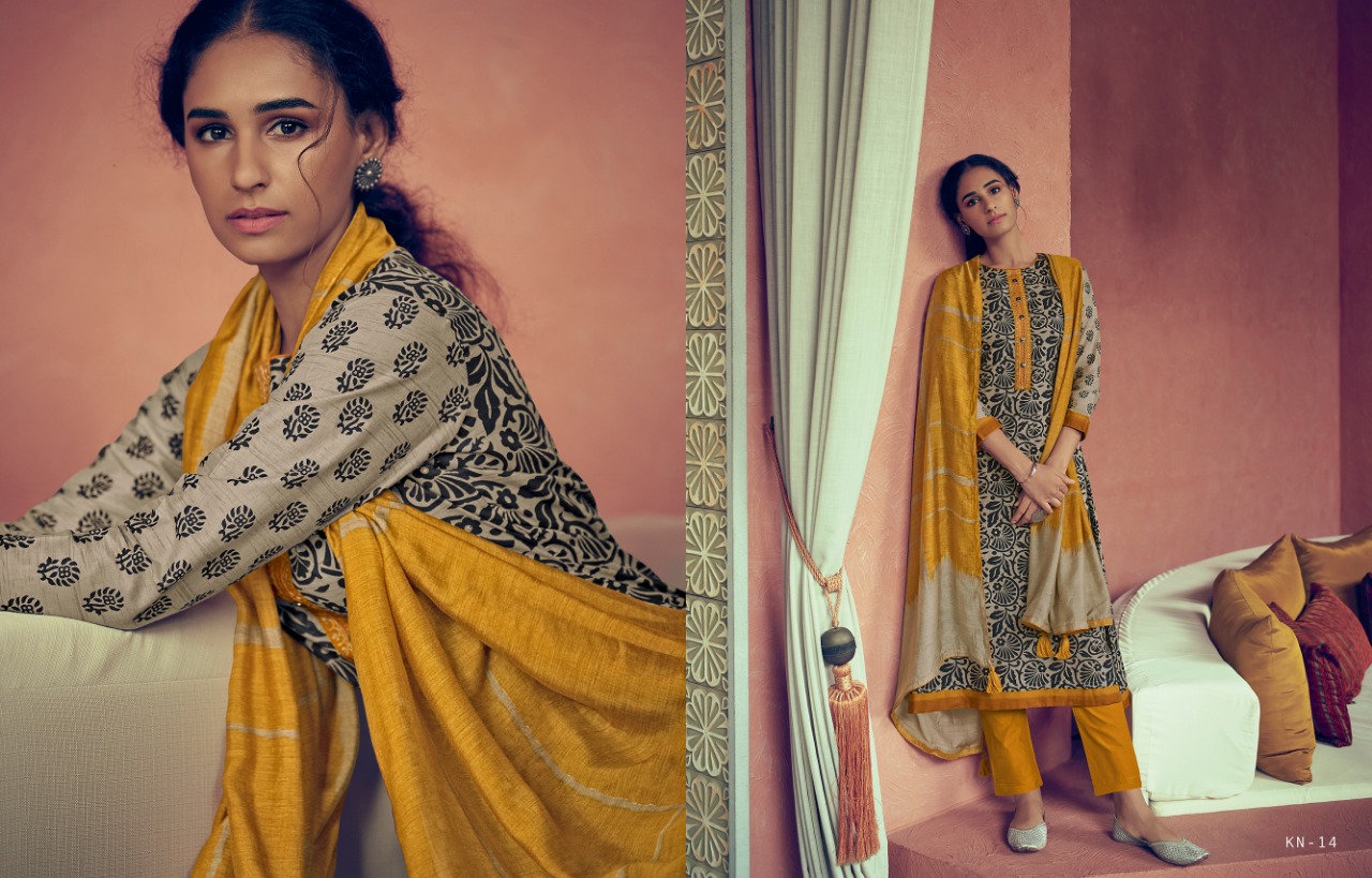 Kanisha By Varsha Fashion 11 To 16 Series Beautiful Suits Stylish Fancy Colorful Party Wear & Ethnic Wear Superior Cotton Handwork And Embroidery  Dresses At Wholesale Price