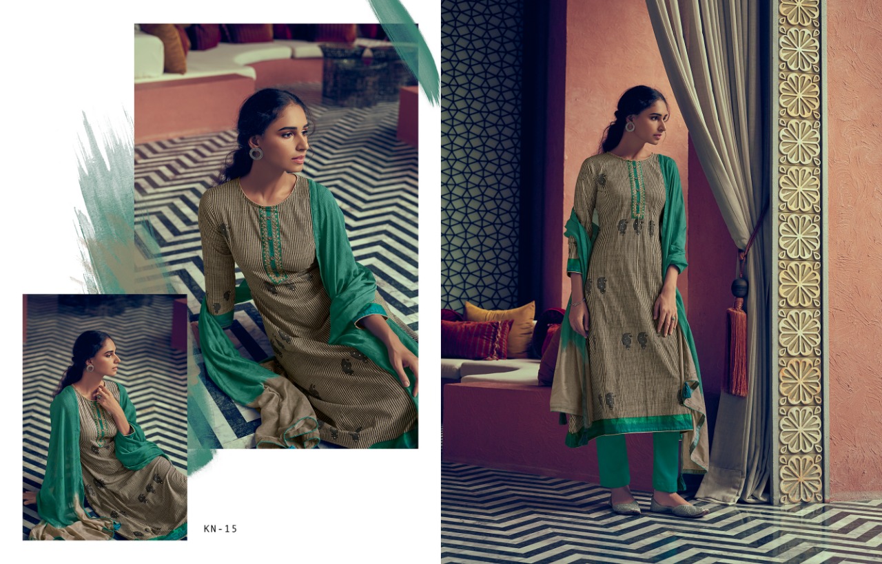 Kanisha By Varsha Fashion 11 To 16 Series Beautiful Suits Stylish Fancy Colorful Party Wear & Ethnic Wear Superior Cotton Handwork And Embroidery  Dresses At Wholesale Price