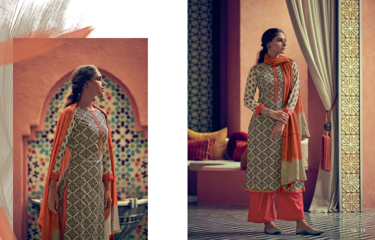 Kanisha By Varsha Fashion 11 To 16 Series Beautiful Suits Stylish Fancy Colorful Party Wear & Ethnic Wear Superior Cotton Handwork And Embroidery  Dresses At Wholesale Price