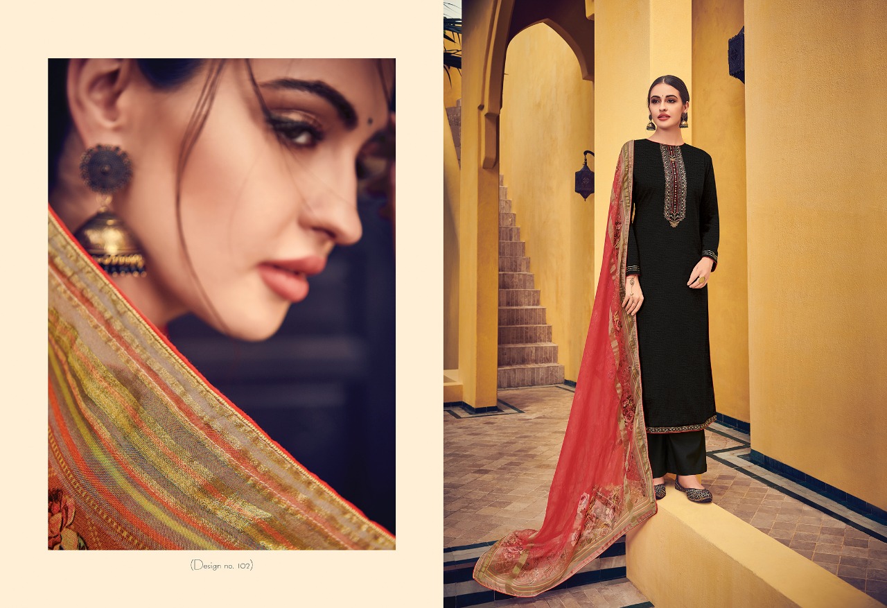 Karigari Vol-2 By Varsha Fashion 101 To 108 Series Beautiful Pakistani Suits Colorful Fancy Stylish Casual Wear & Ethnic Wear Monga Silk With Embroidered Dresses At Wholesale Price