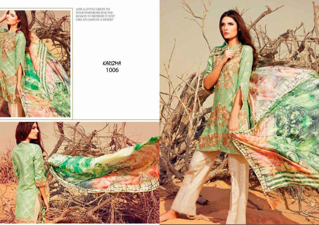Karizma Vol-1 By Fashid Wholesale 1001 To 1009 Series Pakistani Suits Beautiful Stylish Fancy Colorful Party Wear & Ethnic Wear Cambric Cotton Printed Dresses At Wholesale Price