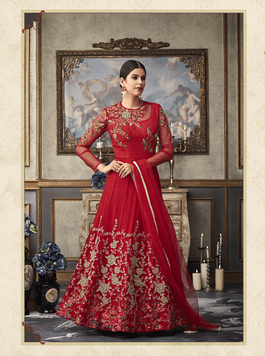 KARMA 15035 COLOURS BY KARMA TRENDZ 15035 TO 15035-D SERIES DESIGNER SUITS  COLLECTION BEAUTIFUL STYLISH