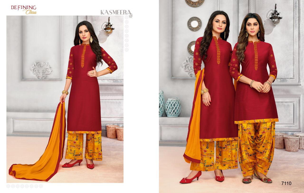 Mahreen By Kayce Trendz 7010 To 7121 Series Suits Beautiful Stylish Fancy Colorful Casual Wear & Ethnic Wear Pure Long Slub Embroidered Dresses At Wholesale Price