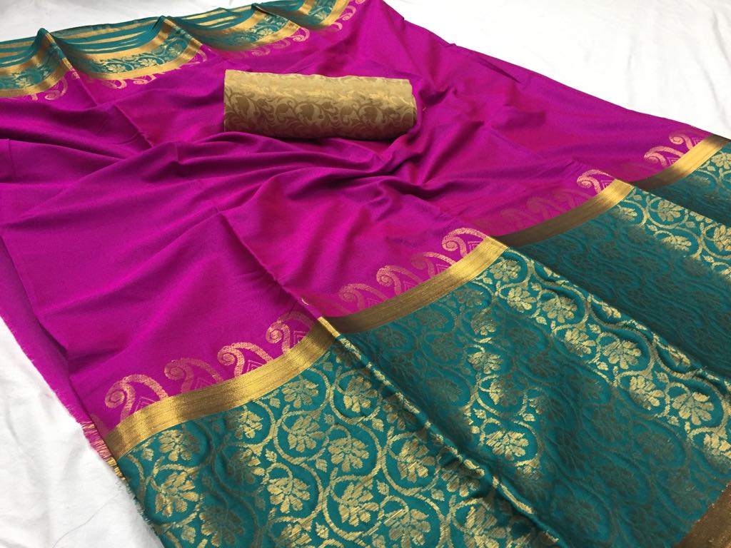 Kaveesha By St Namo 01 To 08 Series Indian Traditional Wear Collection Beautiful Stylish Fancy Colorful Party Wear & Ethnic Wear Line Pure Silk Cotton Sarees At Wholesale Price