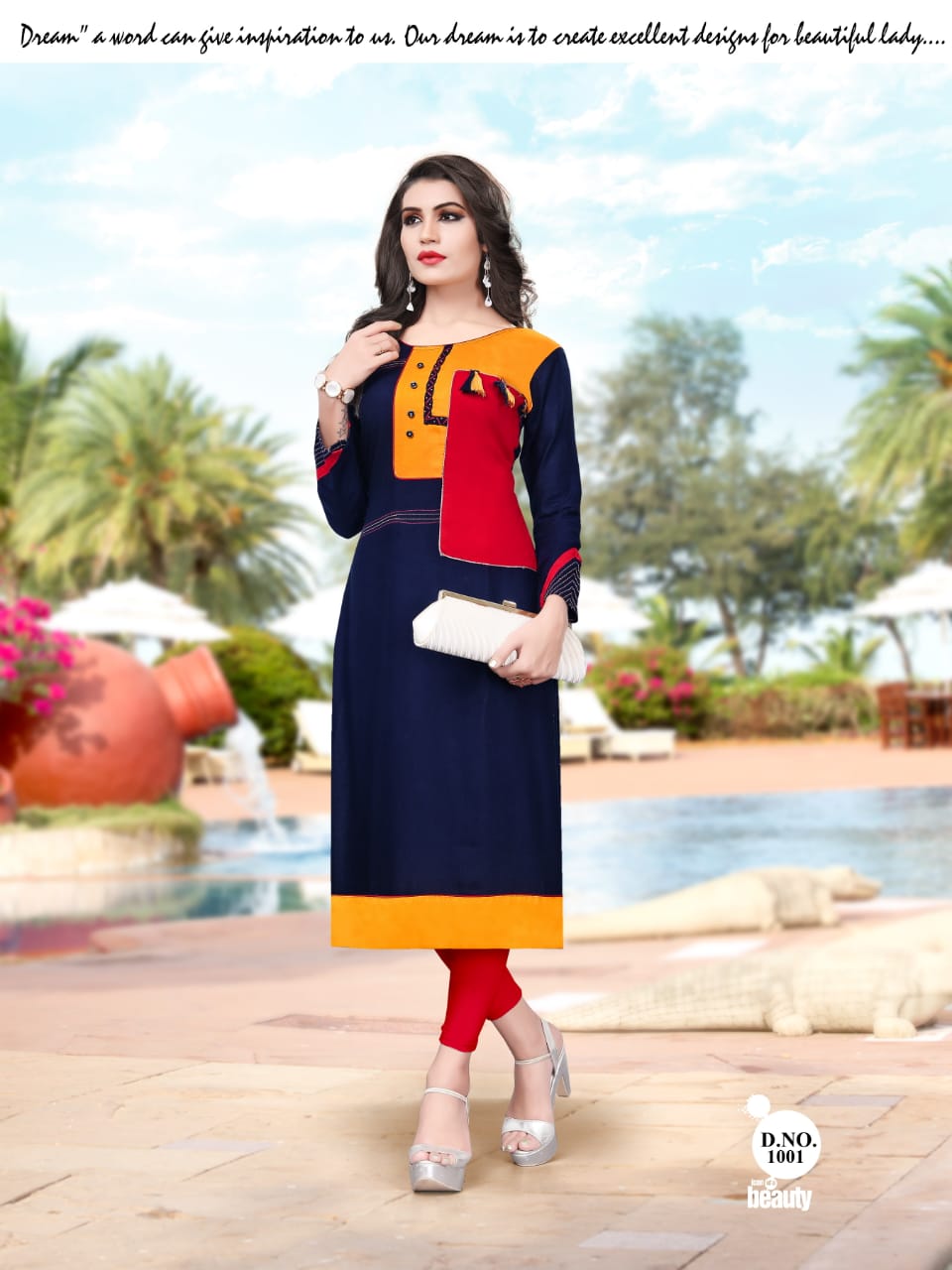 Khushi By Laxmi Designer 1001 To 1008 Series Beautiful Stylish Fancy Colorful Casual Wear & Ethnic Wear & Ready To Wear Rayon Printed Kurtis At Wholesale Price