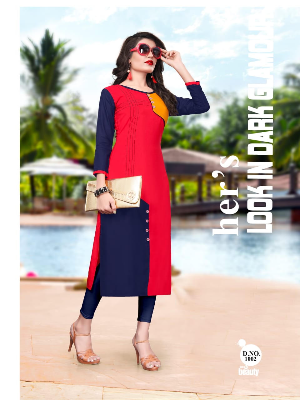 Khushi By Laxmi Designer 1001 To 1008 Series Beautiful Stylish Fancy Colorful Casual Wear & Ethnic Wear & Ready To Wear Rayon Printed Kurtis At Wholesale Price