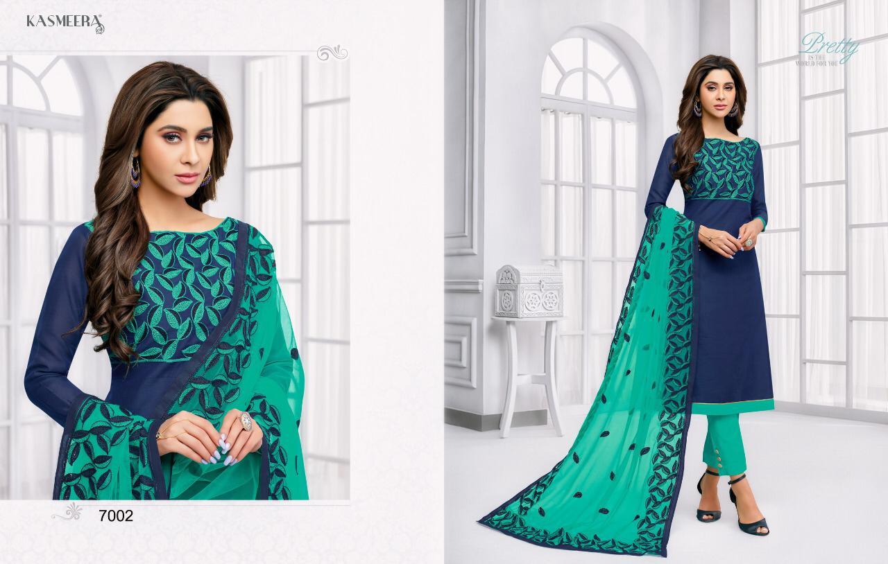 Kilkaari Vol-3 By Kayce Trendz 7002 To 7007 Series Beautiful Suits Colorful Stylish Fancy Casual Wear & Ethnic Wear Pure Modal With Work Dresses At Wholesale Price