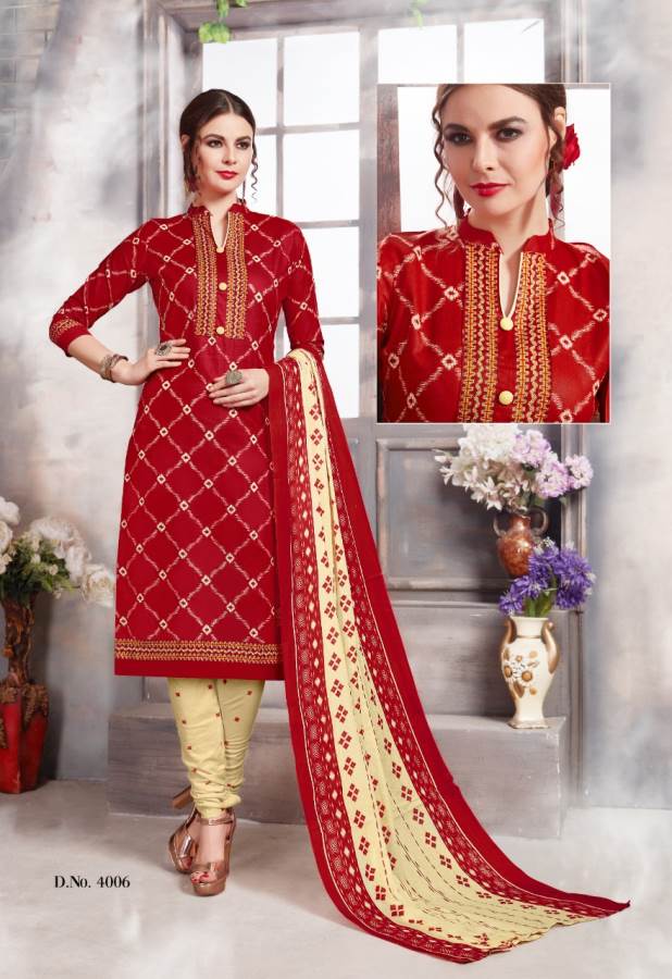 Laadki By Sc 4001 To 4016 Series Beautiful Suits Stylish Fancy Colorful Party Wear & Ethnic Wear Cotton Printed Dresses At Wholesale Price