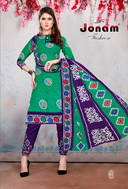 Laadli Vol-16 By Jonam Fashion 1601 To 1616 Series Beautiful Suits Stylish Colorful Fancy Casual Wear & Ethnic Wear Cotton Printed Dresses At Wholesale Price